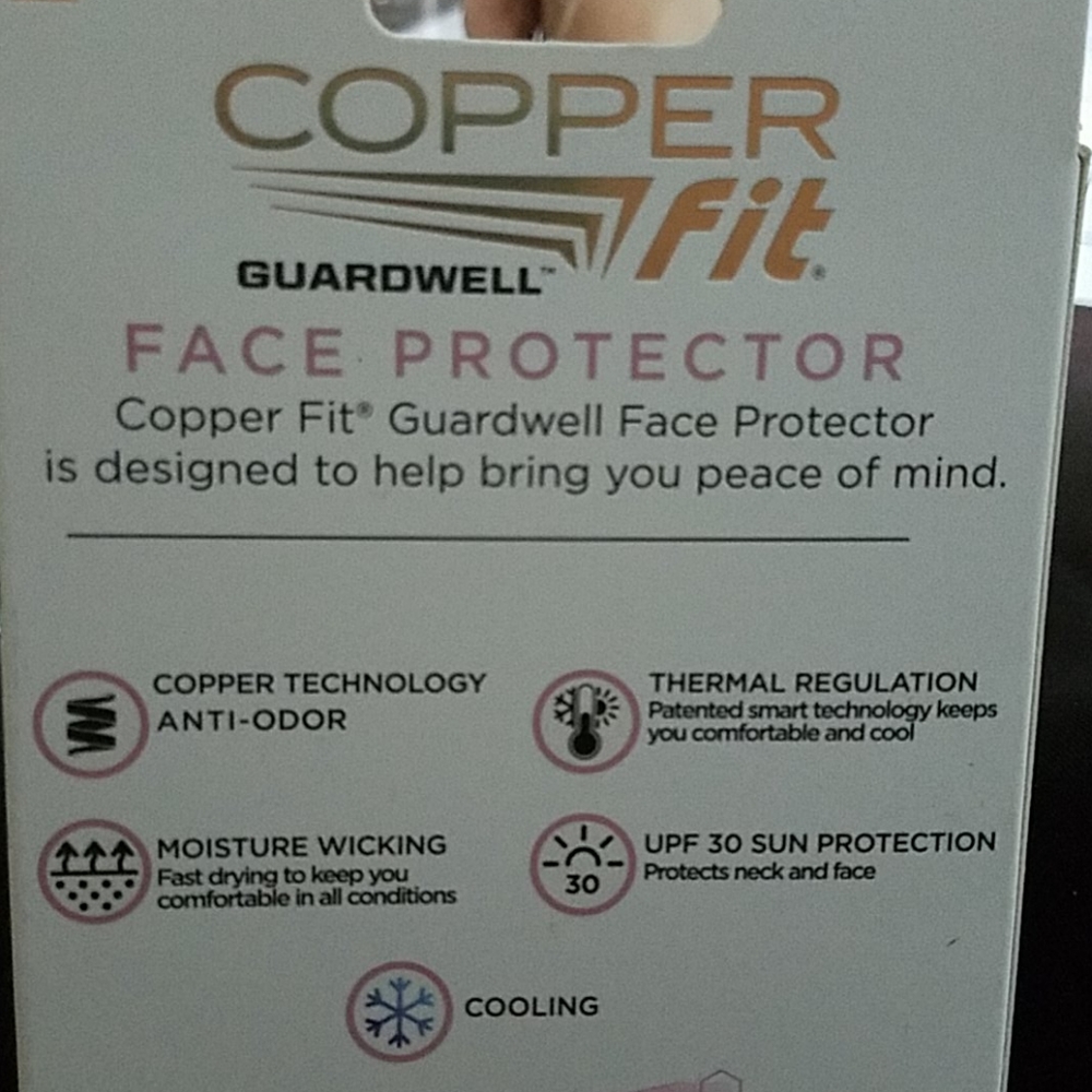 Copper fit face protector - Picture 4 of 6